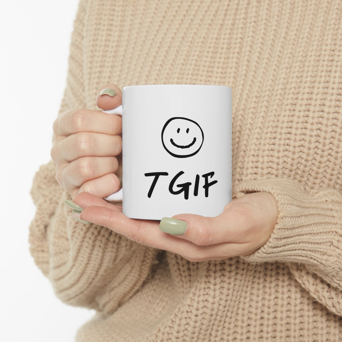 TGIF Ceramic Mug 11oz