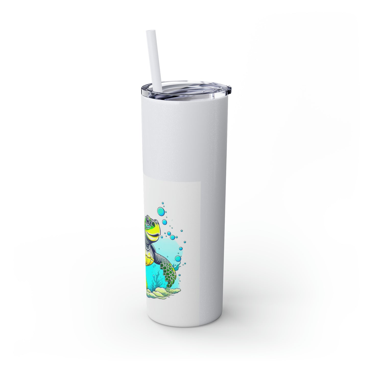 Skinny Tumbler with Straw, 20oz