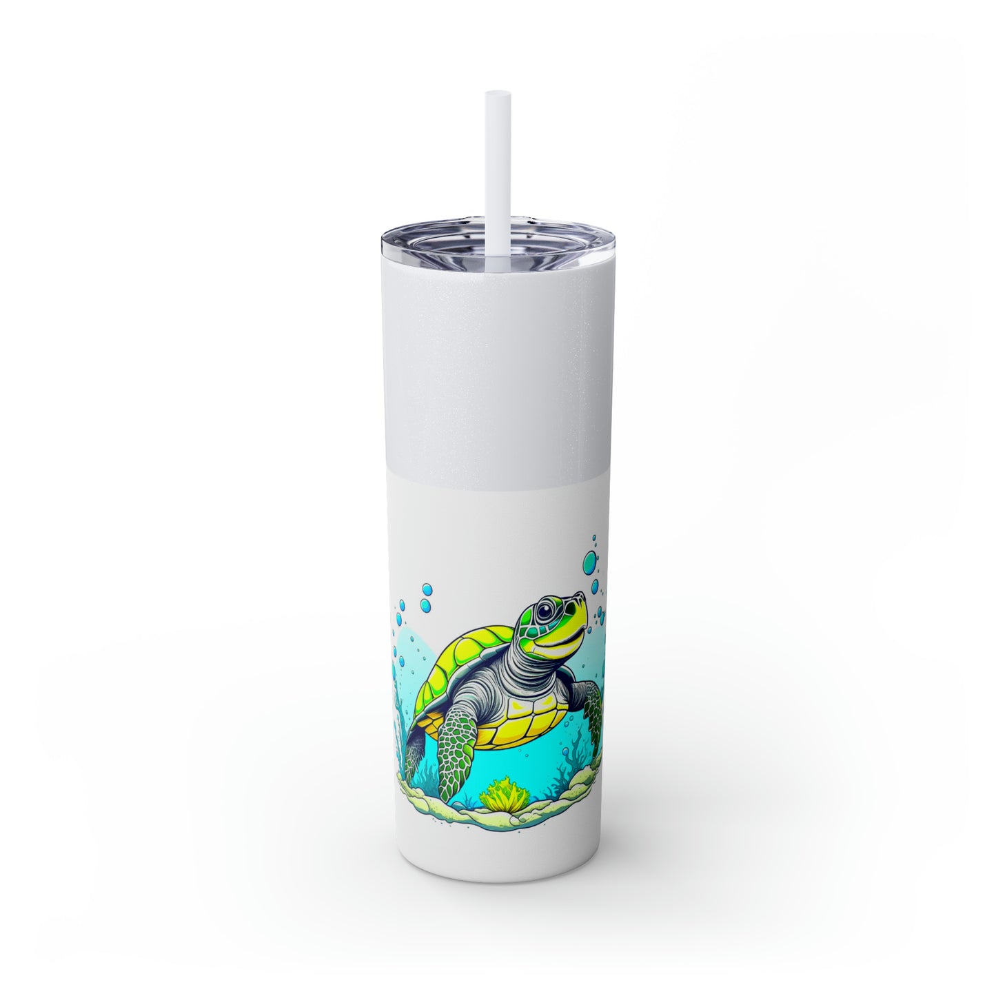 Skinny Tumbler with Straw, 20oz