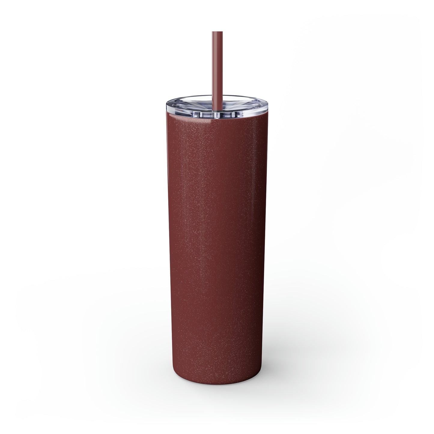 GOOD MORNING - Skinny Tumbler with Straw, 20oz