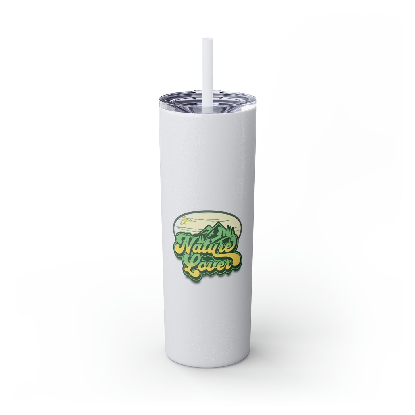 Skinny Tumbler with Straw, 20oz