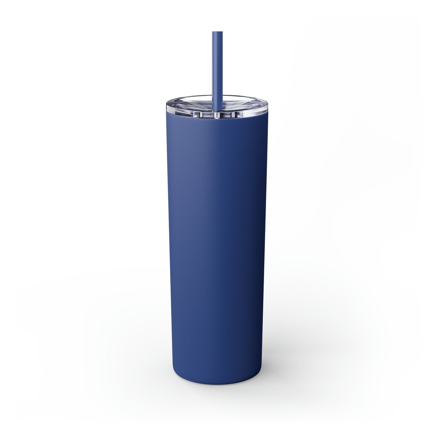 GOOD MORNING - Skinny Tumbler with Straw, 20oz